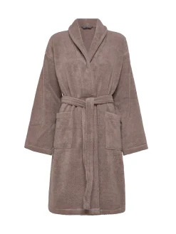 coincasa Accappatoi E Ciabatte|Biancheria Bagno|Accappatoio cotone premium quality Thermae Marrone