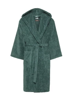 coincasa Accappatoi E Ciabatte|Biancheria Bagno|Accappatoio puro cotone tinta unita Zefiro Verde chiaro