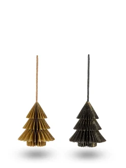 coincasa Altre Decorazioni|Addobbo albero in carta Nero