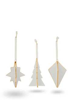 coincasa Altre Decorazioni|Addobbo albero in porcellana Bianco