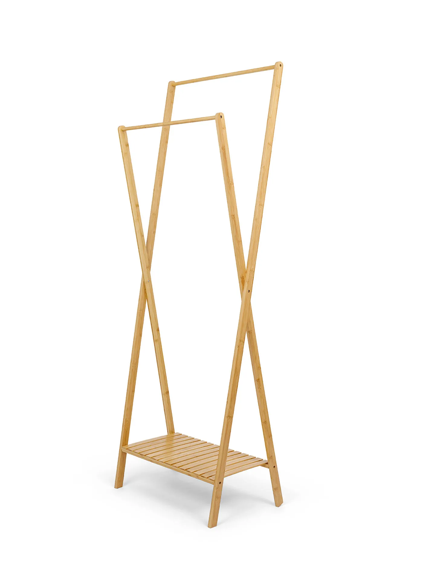 coincasa Complementi D'Arredo|Appendiabiti doppio in bamboo Beige