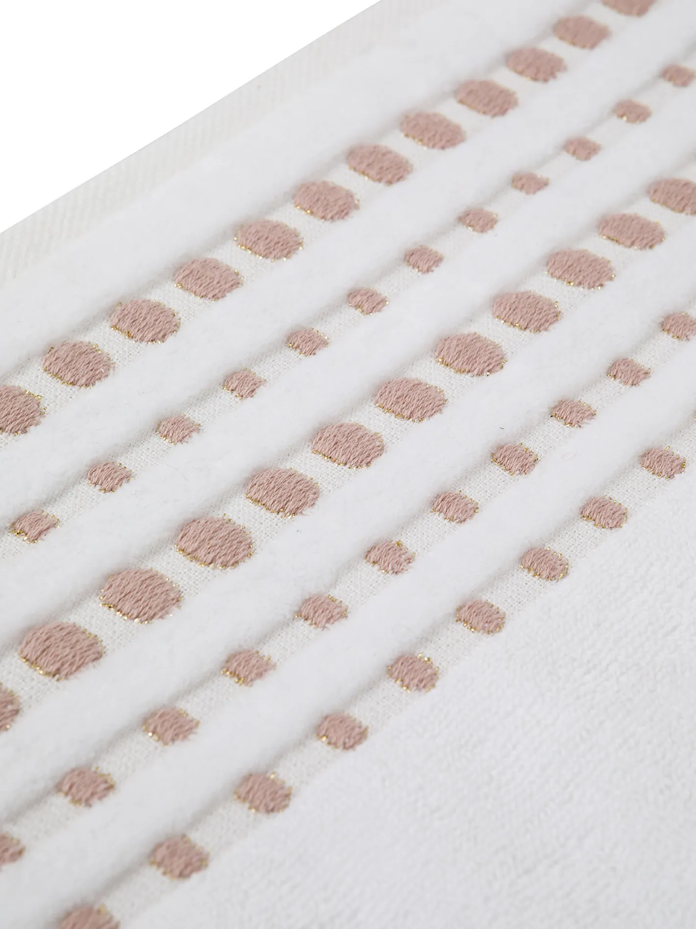 coincasa Asciugamani|Biancheria Bagno|Asciugamano cotone bordo ricamato Portofino Bianco