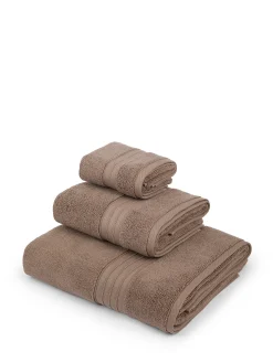 coincasa Biancheria Bagno|Asciugamani|Asciugamano cotone premium quality Thermae Marrone