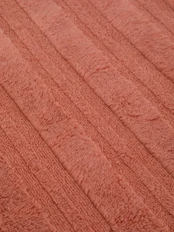 coincasa Asciugamani|Biancheria Bagno|Asciugamano puro cotone tinta unita Zefiro Gold Rosa