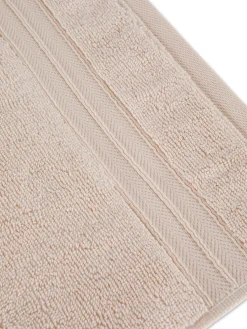 coincasa Asciugamani|Biancheria Bagno|Asciugamano puro cotone tinta unita Thermae Rosa cipria