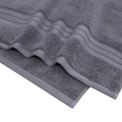 coincasa Asciugamani|Biancheria Bagno|Asciugamano puro cotone tinta unita Thermae Grigio scuro