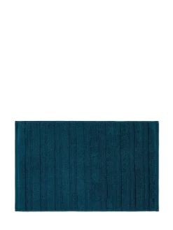 coincasa Asciugamani|Biancheria Bagno|Asciugamano puro cotone tinta unita Zefiro Gold Blu