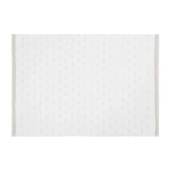 coincasa Asciugamani|Biancheria Bagno|Asciugamano spugna di cotone motivo trattini Portofino Bianco