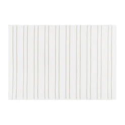 coincasa Asciugamani|Biancheria Bagno|Asciugamano spugna di cotone motivo a righe Portofino Bianco