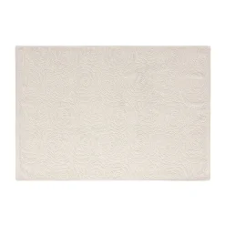 coincasa Asciugamani|Biancheria Bagno|Asciugamano spugna puro cotone rose inglesi Portofino Beige