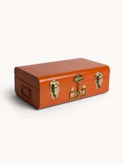 coincasa Arredo Soggiorno|Baule decorativo in ferro verniciato Marrone