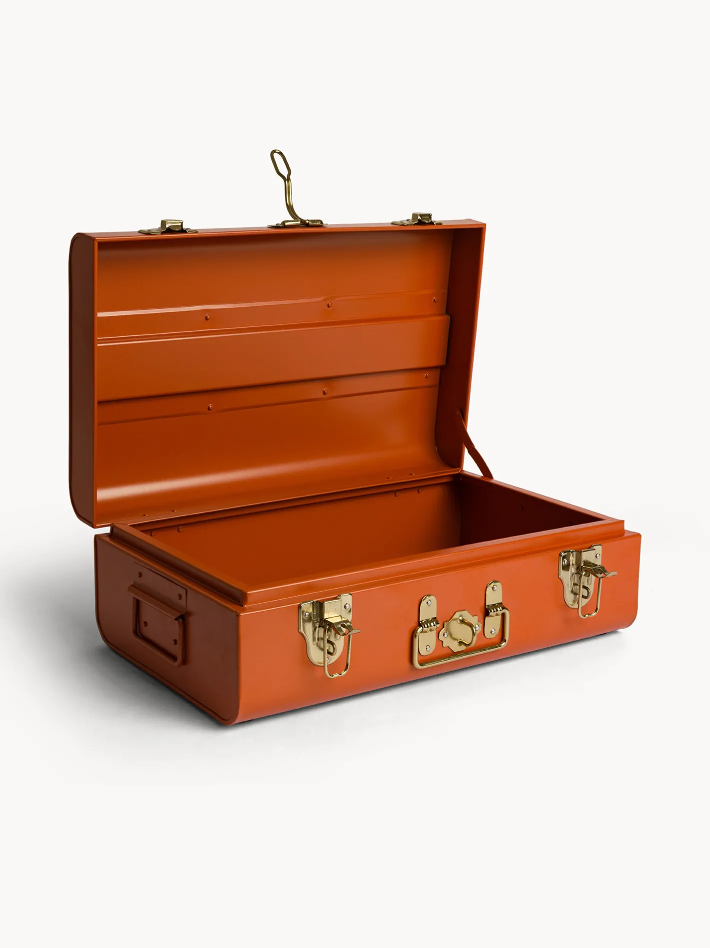 coincasa Arredo Soggiorno|Baule decorativo in ferro verniciato Marrone