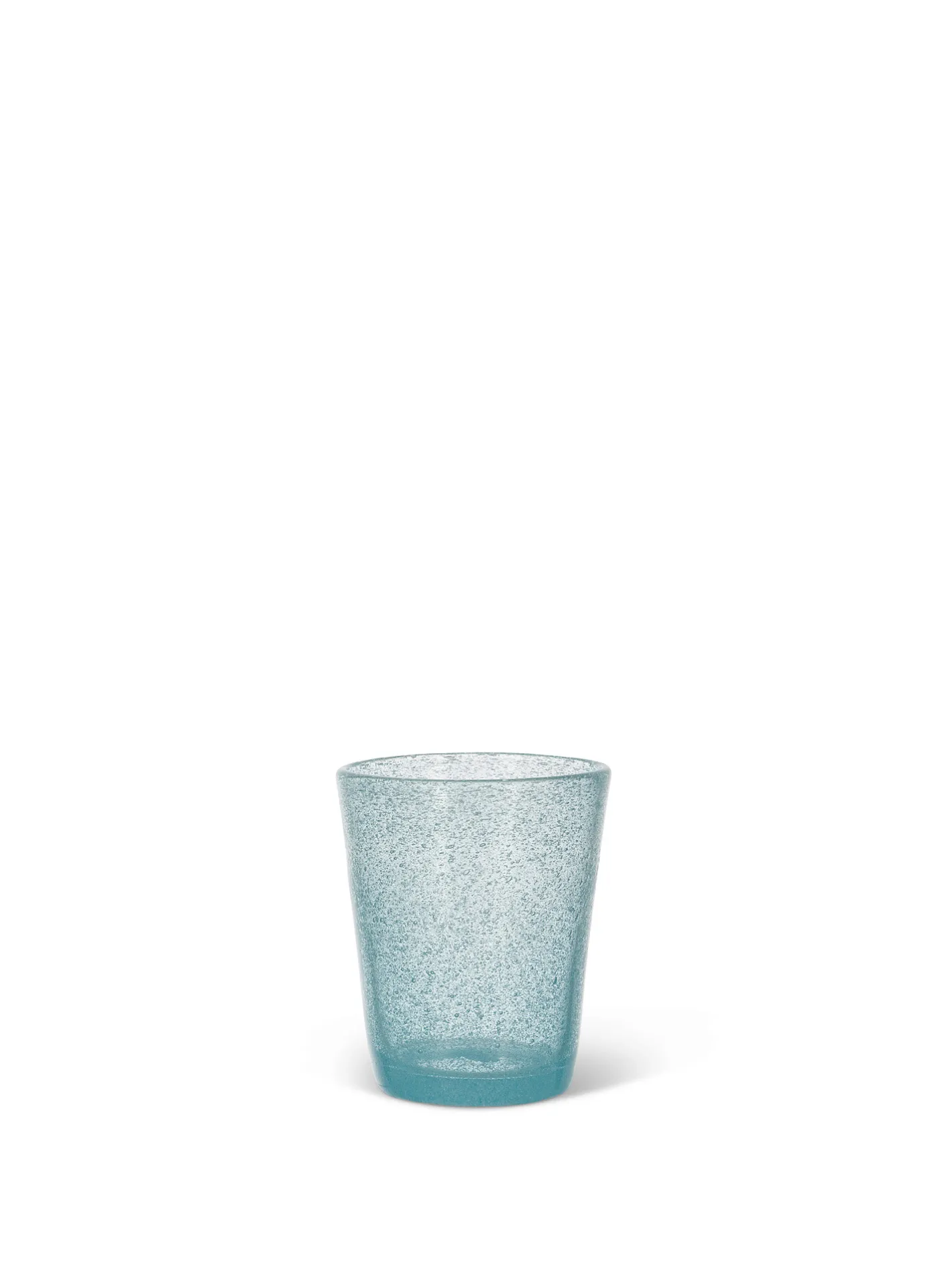 coincasa Bicchieri E Calici|Bicchiere vetro colorato in pasta Matera Azzurro