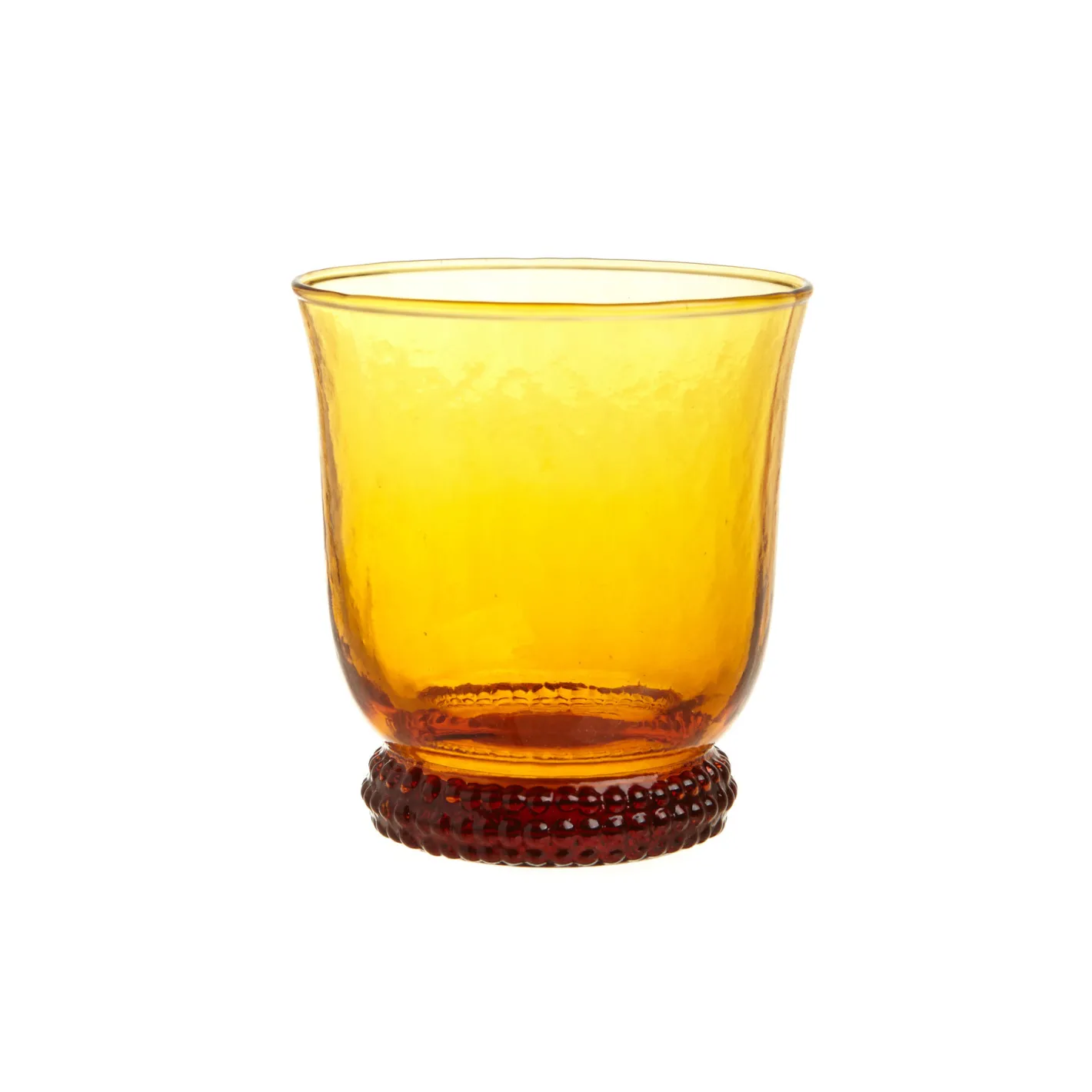 coincasa Bicchieri E Calici|Bicchiere vetro colore in pasta Arancione ambra