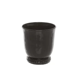 coincasa Bicchieri E Calici|Bicchiere vetro colore in pasta Nero