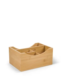 coincasa Accessori Bagno|Biancheria Bagno|Box organizer in bamboo Beige