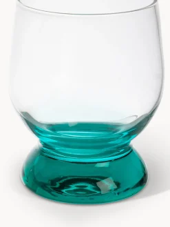 coincasa Bicchieri E Calici|Calice basso con base colorata Trasparente