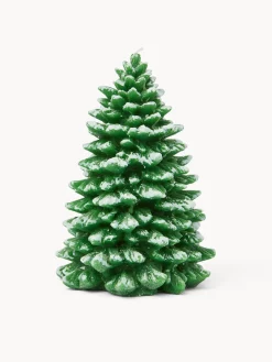 coincasa Lanterne, Candelieri E Portacandele|Altre Decorazioni Natalizie|Candela ad albero di Natale Verde