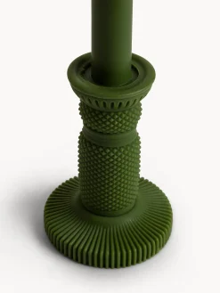 coincasa Candele E Diffusori|Candela con candeliere in cera Verde