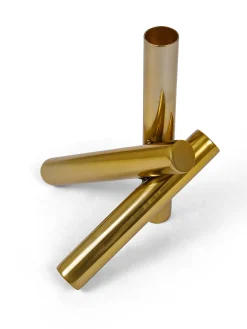 coincasa Lanterne, Candelieri E Portacandele|Lanterne E Vasi Da Esterno|Candeliere in metallo dorato Oro