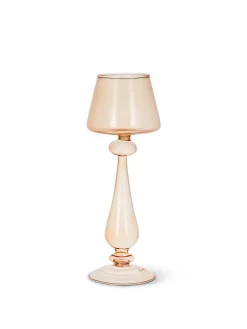 coincasa Lanterne, Candelieri E Portacandele|Candeliere in vetro Arancione