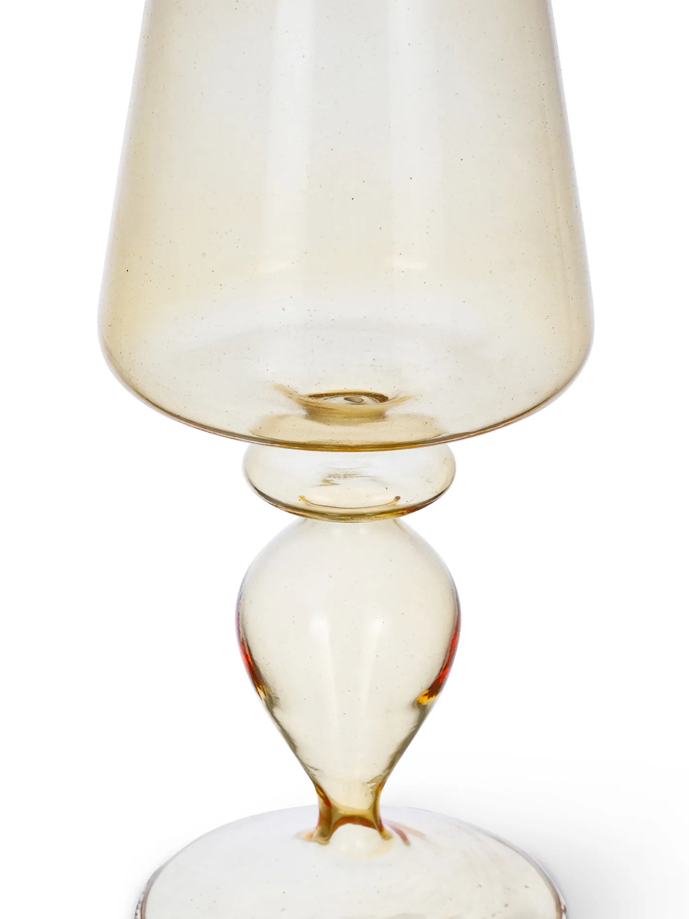 coincasa Lanterne, Candelieri E Portacandele|Candeliere in vetro Giallo