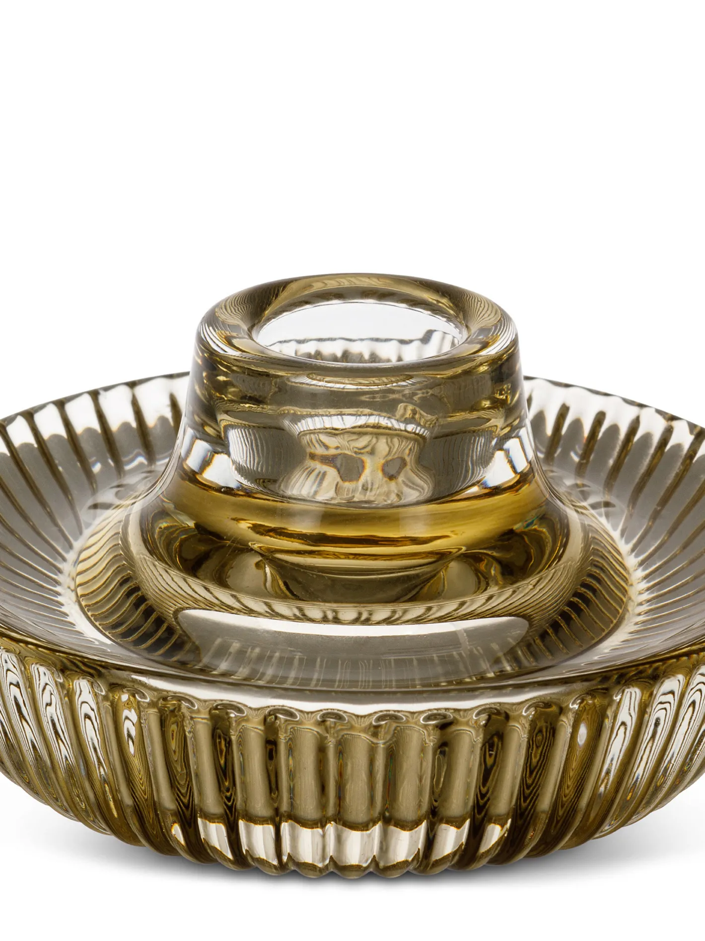 coincasa Lanterne, Candelieri E Portacandele|Candeliere vetro colorato in pasta Giallo