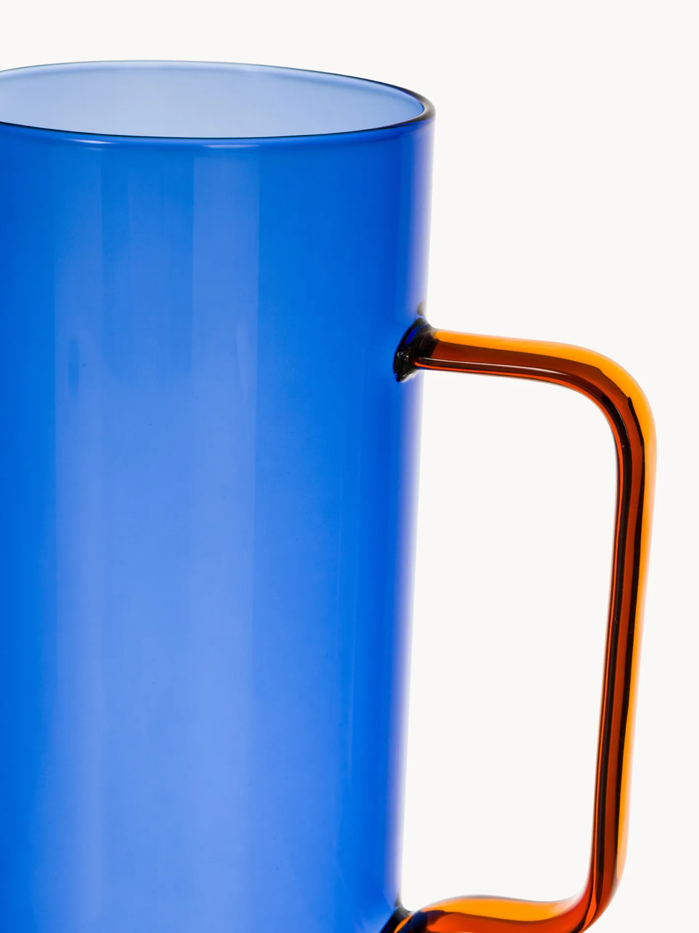 coincasa Caraffe E Decanter|Caraffa in vetro bicolore Blu