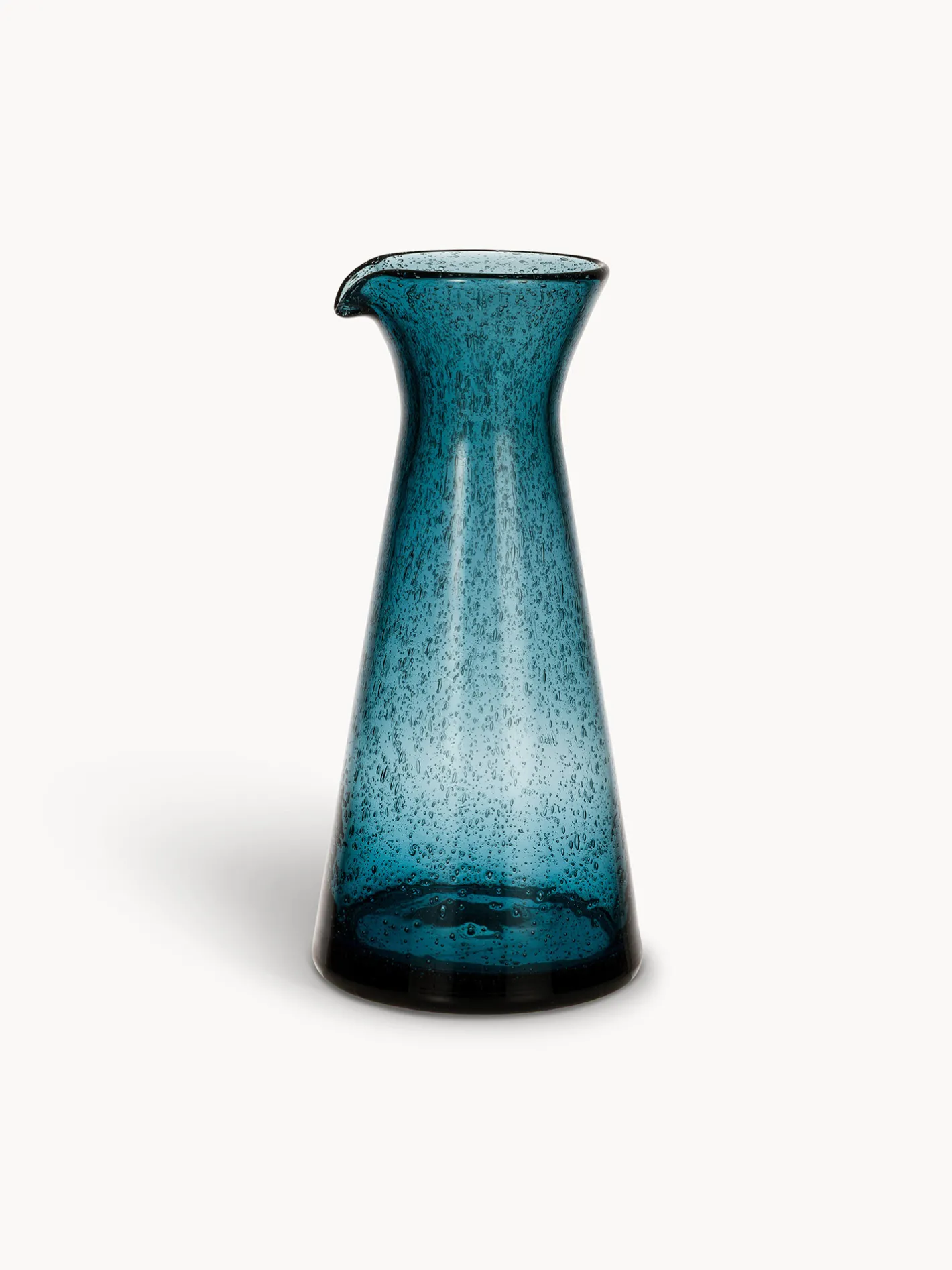 coincasa Caraffe E Decanter|Caraffa in vetro sodalime con bolle Blu