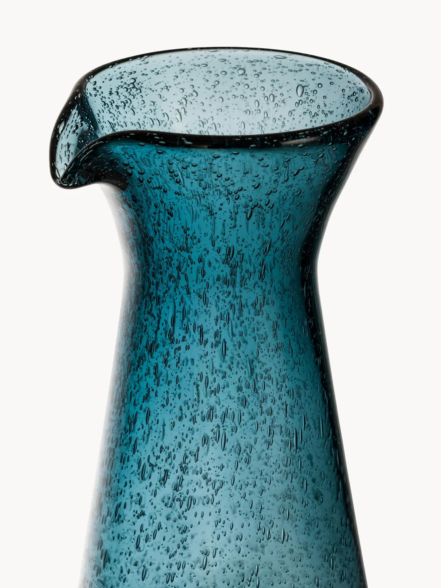 coincasa Caraffe E Decanter|Caraffa in vetro sodalime con bolle Blu