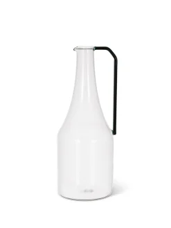 coincasa Caraffe E Decanter|Caraffa vetro borosilicato manico ottanio Trasparente