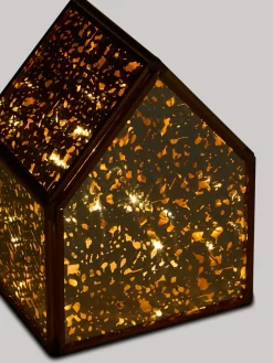 coincasa Altre Decorazioni Natalizie|Casetta in vetro con led Trasparente