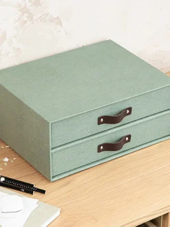 coincasa Articoli Da Ufficio|Cassettiera da scrivania Birger Verde