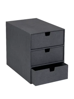 coincasa Articoli Da Ufficio|Cassettiera da scrivania Ingrid Nero