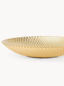 coincasa Piatti|Centrotavola in vetro lavorato Oro