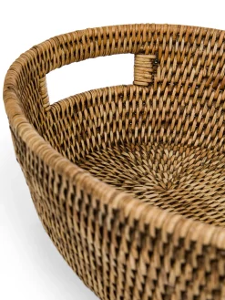 coincasa Contenitori E Cestini|Cesto in rattan Marrone chiaro