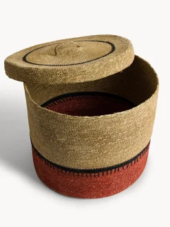 coincasa Cesti E Organizer|Cesto in seagrass lavorato a mano Beige