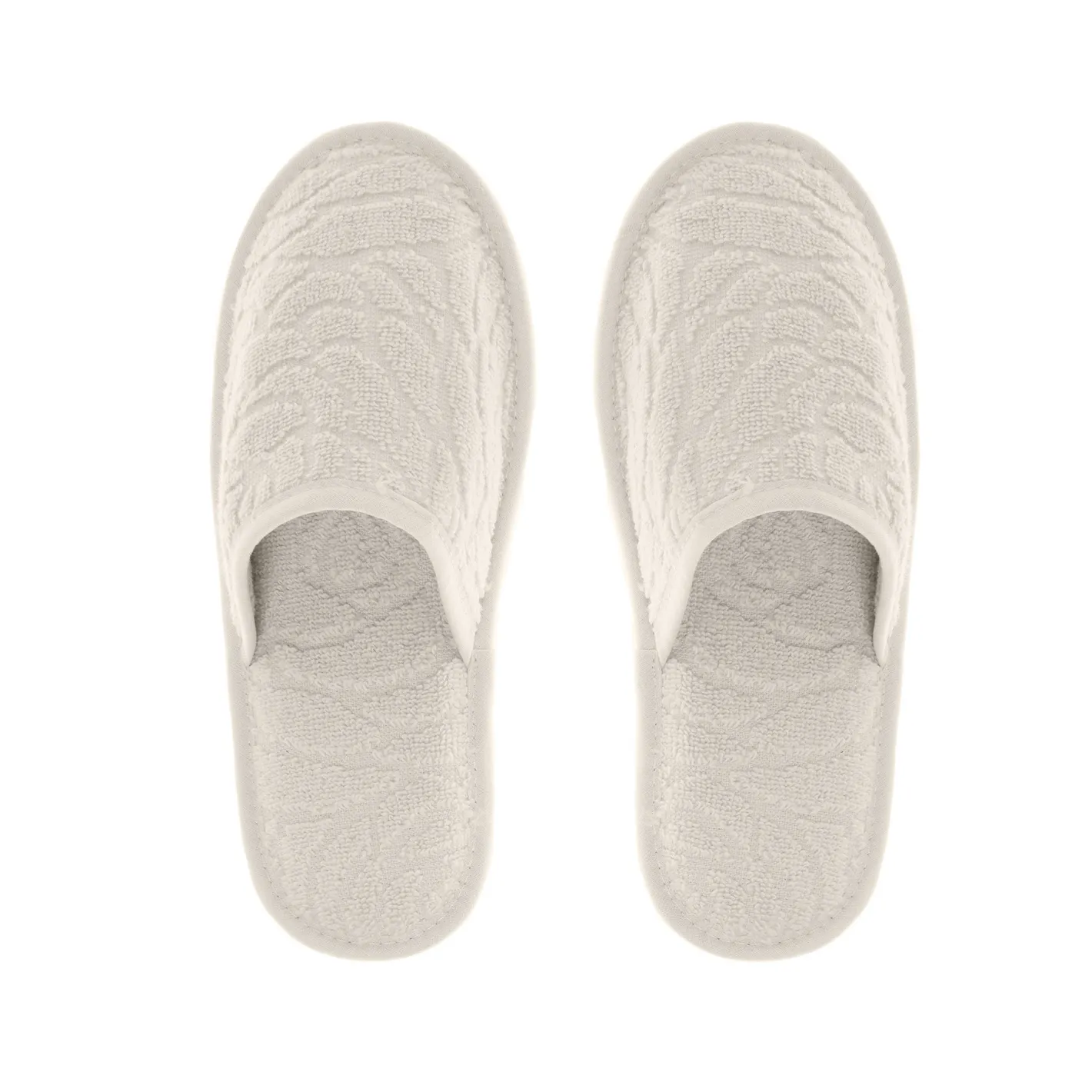 coincasa Accappatoi E Ciabatte|Biancheria Bagno|Ciabatte spugna puro cotone rose inglesi Portofino Beige