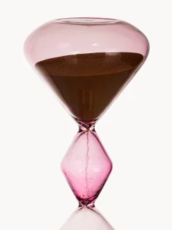 coincasa Soprammobili E Orologi|Clessidra in vetro borosilicato Rosa
