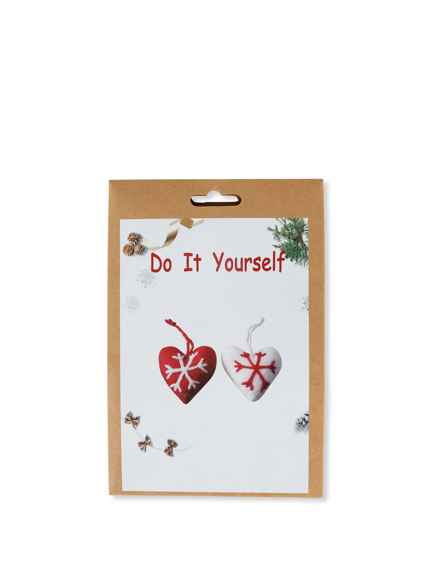 coincasa Altre Decorazioni|Confezione "do it yourself" in feltro a cuore Rosso