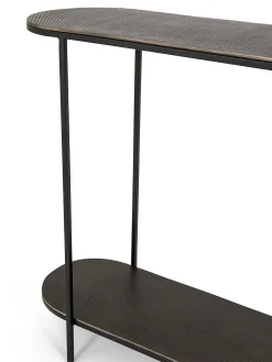 coincasa Tavoli|Consolle effetto grafite Graphite Grigio