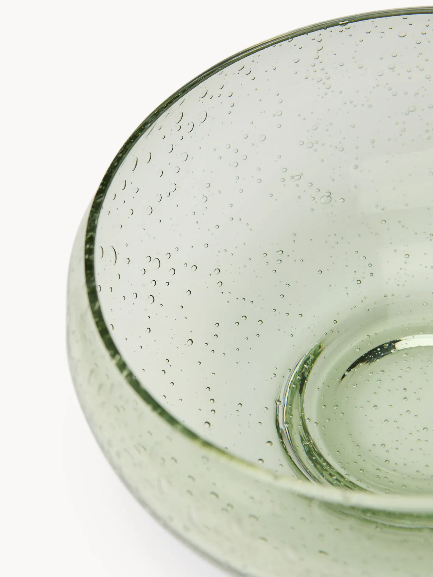 coincasa Coppe E Coppette|Coppe E Contenitori Natalizi|Coppa in vetro colore in pasta Verde