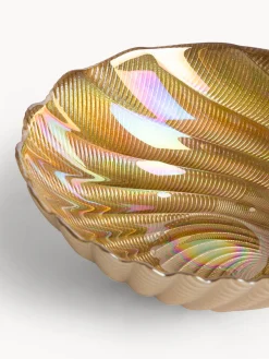 coincasa Coppe E Coppette|Coppa in vetro effetto perlato Giallo ocra