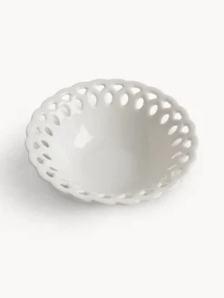 coincasa Coppe E Coppette|Coppetta in porcellana traforata Bianco