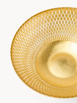 coincasa Coppe E Coppette|Coppe E Contenitori Natalizi|Coppetta in vetro lavorato Oro