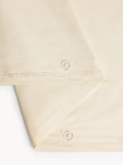 coincasa Biancheria Da Letto|Copripiumini|Copripiumino in cotone lavato ricamato Bianco