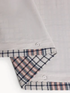 coincasa Biancheria Da Letto|Copripiumino in cotone lavato lavorazione jacquard a quadri Multicolor