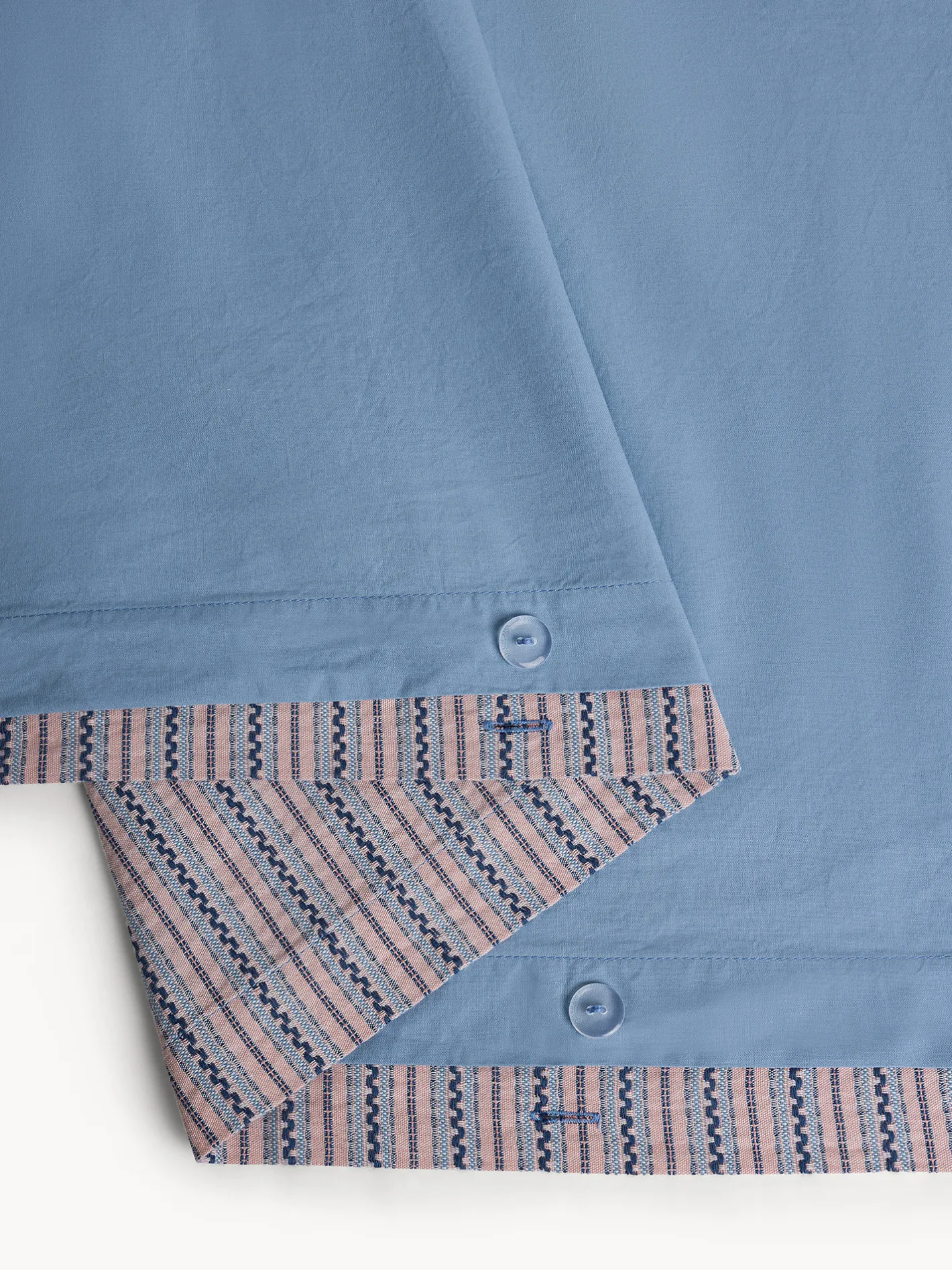 coincasa Biancheria Da Letto|Copripiumino in cotone lavato lavorazione jacquard a righe Multicolor