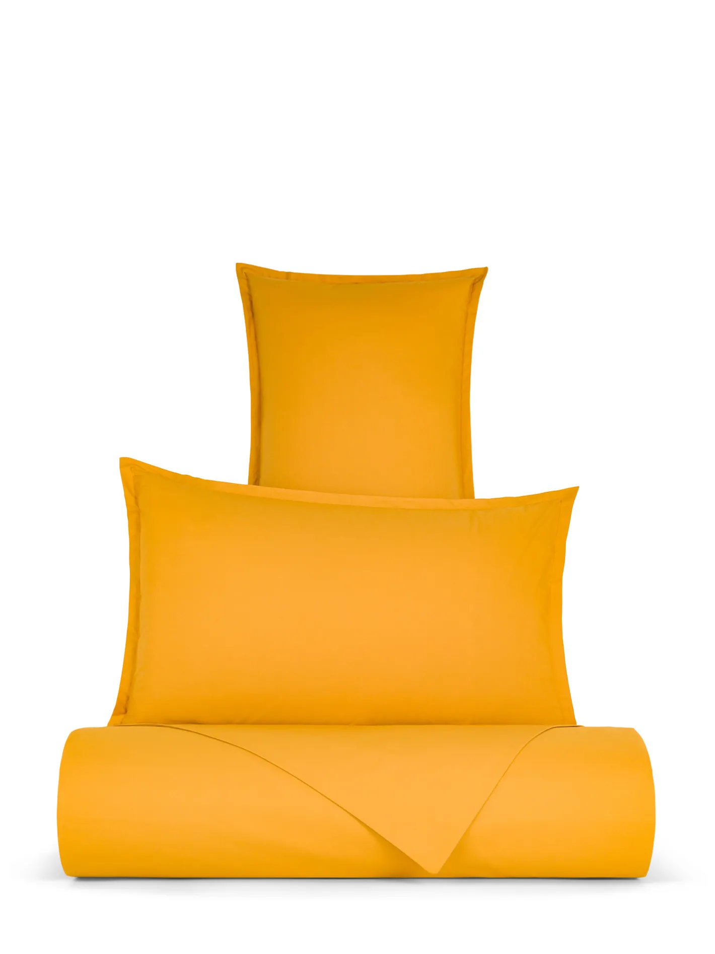 coincasa Biancheria Da Letto|Copripiumini|Copripiumino in cotone percalle Zefiro Giallo