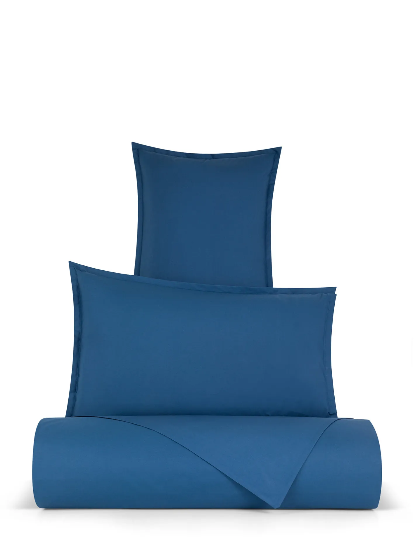 coincasa Biancheria Da Letto|Copripiumini|Copripiumino in cotone percalle Zefiro Blu